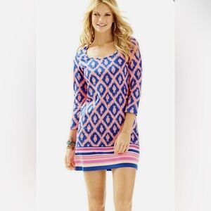 Lilly Pulitzer Little Fish Engineered Beacon Dress Size XS